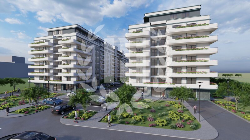 Pipera, apartament 1 camera zona de Nord, 49.38 mp utili